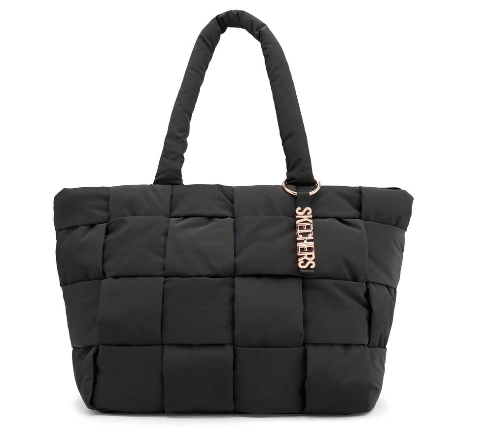 Skechers discount | Quilted Checkered Shopper Bag