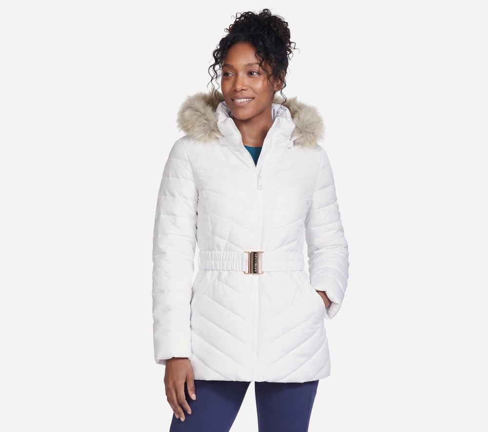Skechers discount | On-The-GO GO SHIELD Cozy Fit Belted Parka