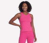 WHITE / HOT PINK,S