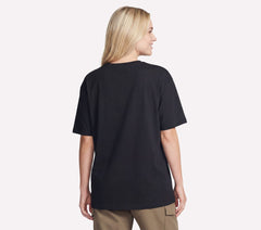 Skechers online | Gold Splatter Diamond Short Sleeve Tee