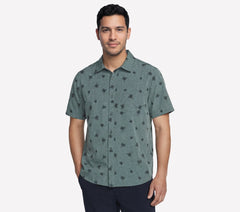 Skechers on sale | The GO WALK Air Printed Short Sleeve Shirt