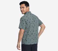 Skechers on sale | The GO WALK Air Printed Short Sleeve Shirt