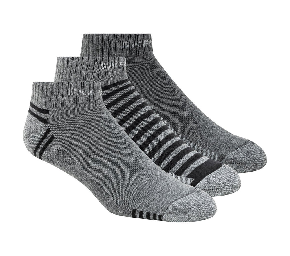 Skechers outlet | 3 Pack Low Cut Terry Trainer Work Socks