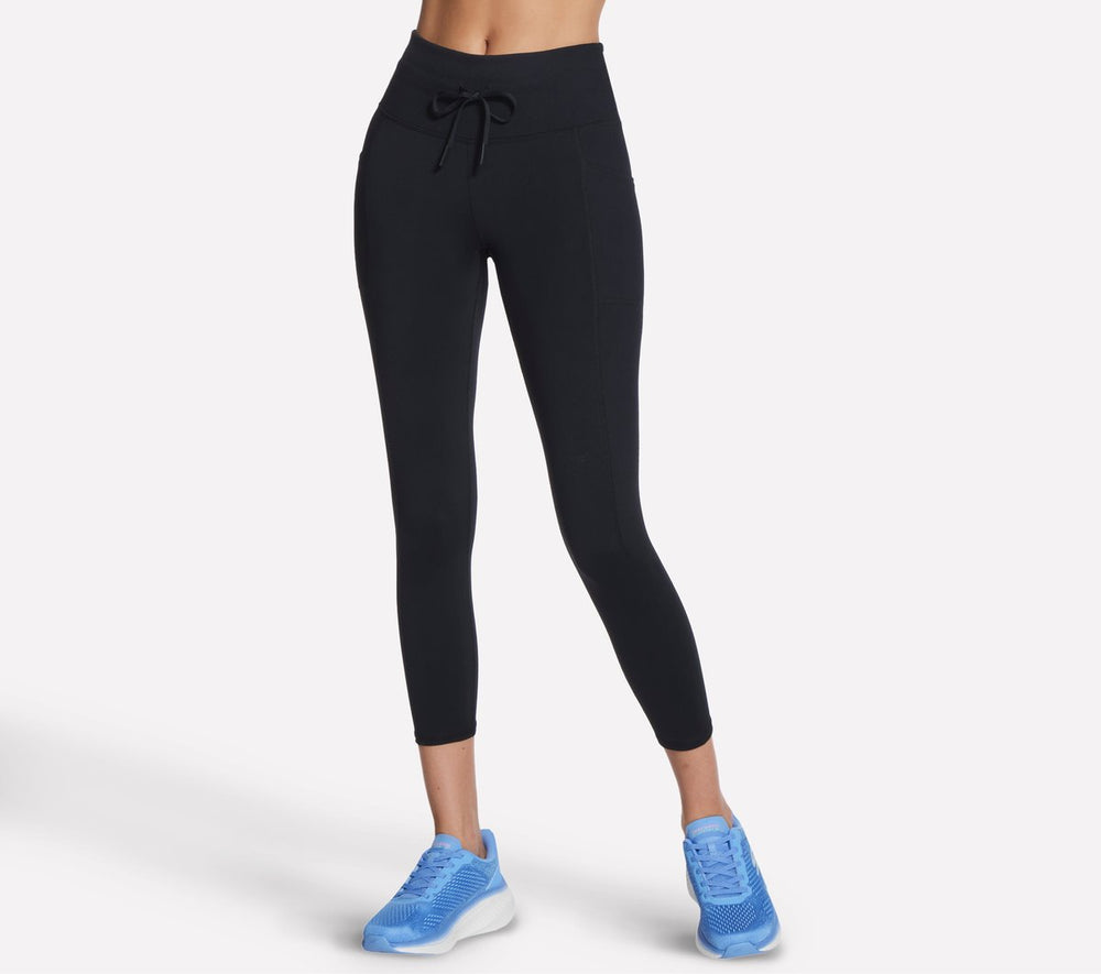 Skechers USA | GO WALK Rib Mix High Waisted 7/8 Legging