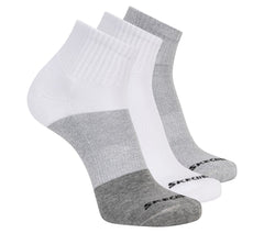 Skechers outlet | 3 Pack Men's Colorblock Quarter Socks