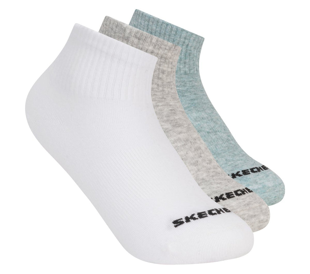 Skechers sale | 3 Pack Boys' Quarter Crew Cotton Socks