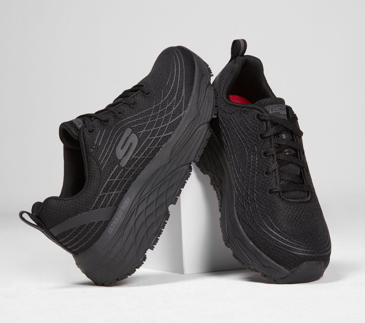 Skechers discount | Work Slip-Resistant Relaxed Fit: Max Cushioning Elite