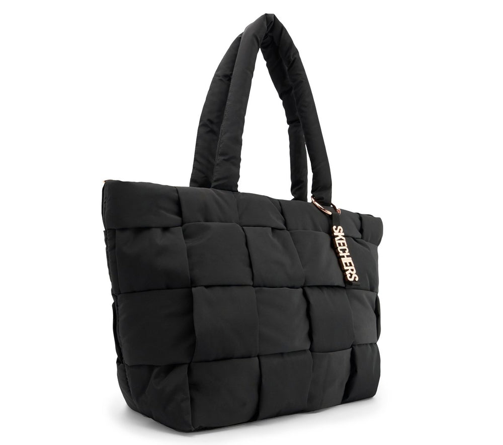 Skechers discount | Quilted Checkered Shopper Bag