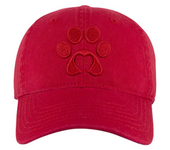 Skechers discount | Paw Print Twill Washed Hat