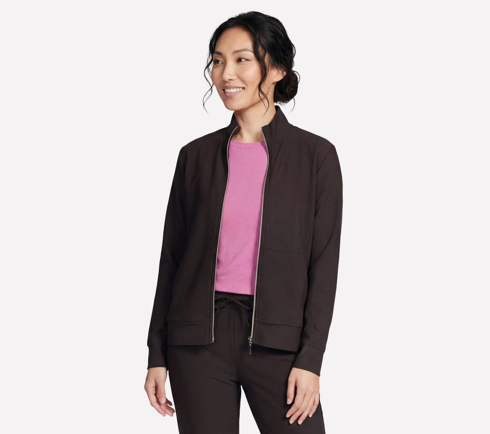 Skechers online | GO Luxe Rib Everyday Full Zip Jacket