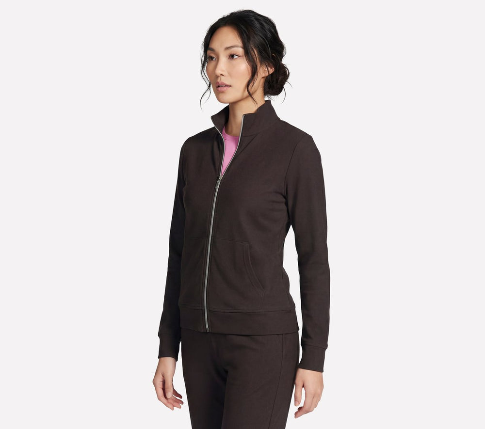 Skechers online | GO Luxe Rib Everyday Full Zip Jacket