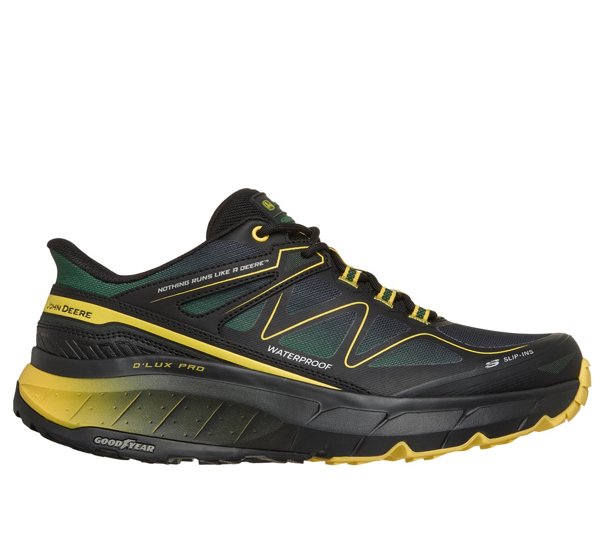 Skechers discount | Slip-ins John Deere Waterproof Relaxed Fit: D'Lux Pro - Reel Cutting