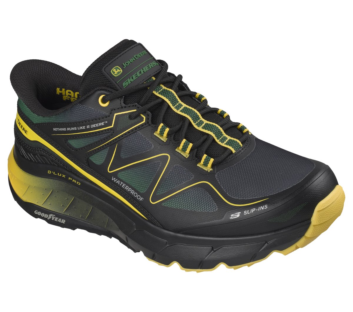 Skechers discount | Slip-ins John Deere Waterproof Relaxed Fit: D'Lux Pro - Reel Cutting