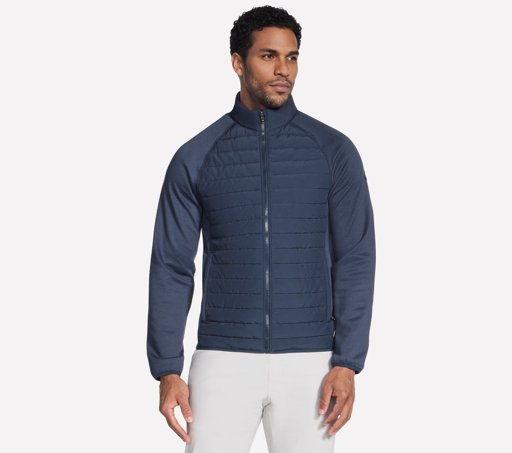 Skechers discount | The Hoodless Hoodie Hybrid Jacket