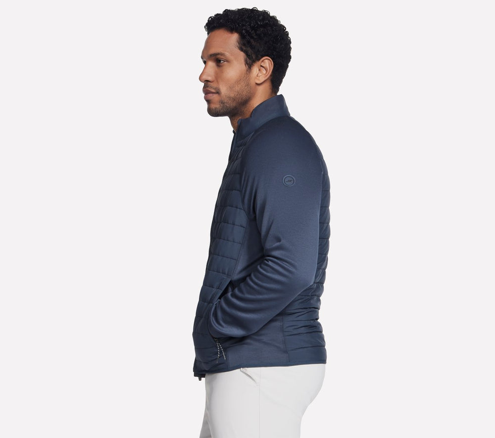Skechers discount | The Hoodless Hoodie Hybrid Jacket