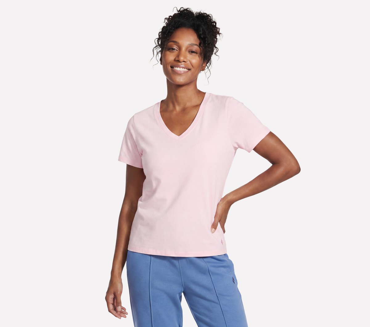 Skechers near me | Pima V-Neck Tee