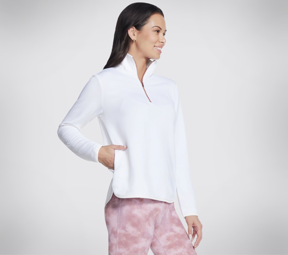 Skechers US | Soft Knit Ottoman 1/4 Zip