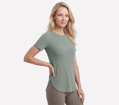 Skechers outlet | GO WALK Luxe Rib Tunic Tee
