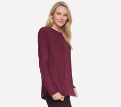 Skechers discount | GO DRI Swift Long Sleeve Tunic Crew