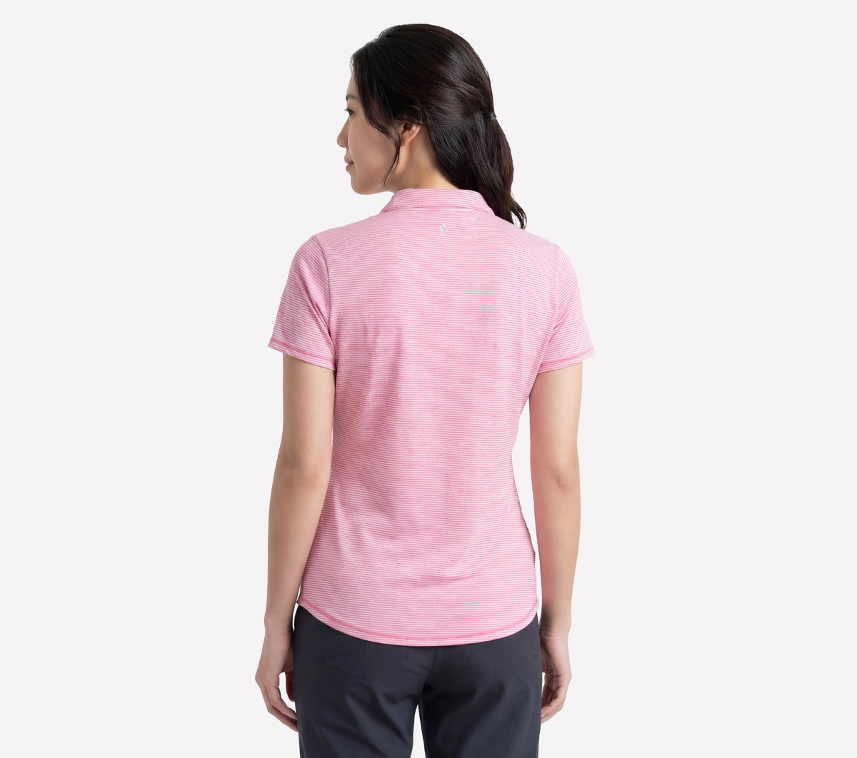Skechers online | Short Sleeve On The Green Striped Polo