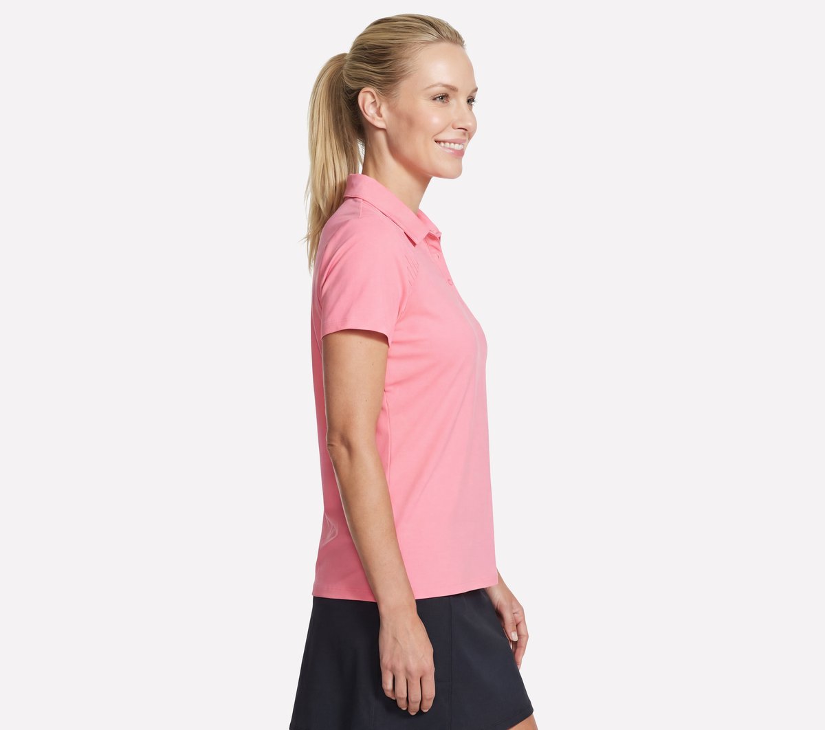 Skechers USA | GO GOLF Short Sleeve Birdie Zip Front Polo