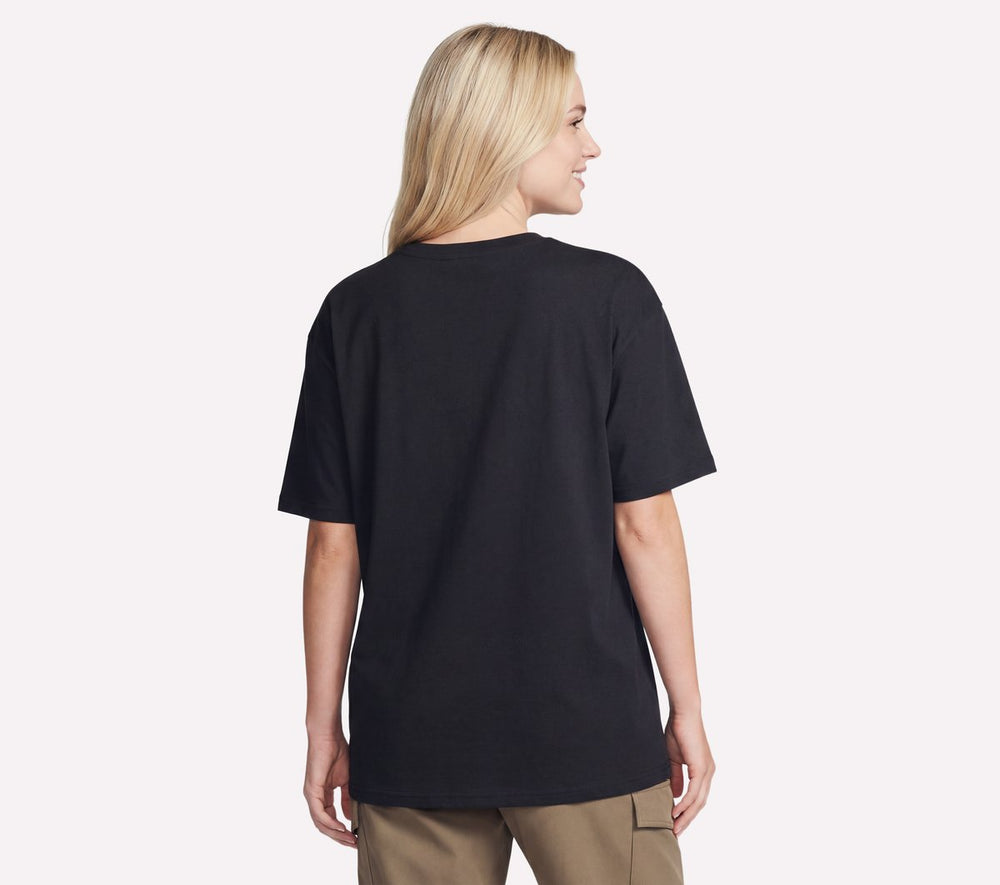 Skechers online | Gold Splatter Diamond Short Sleeve Tee