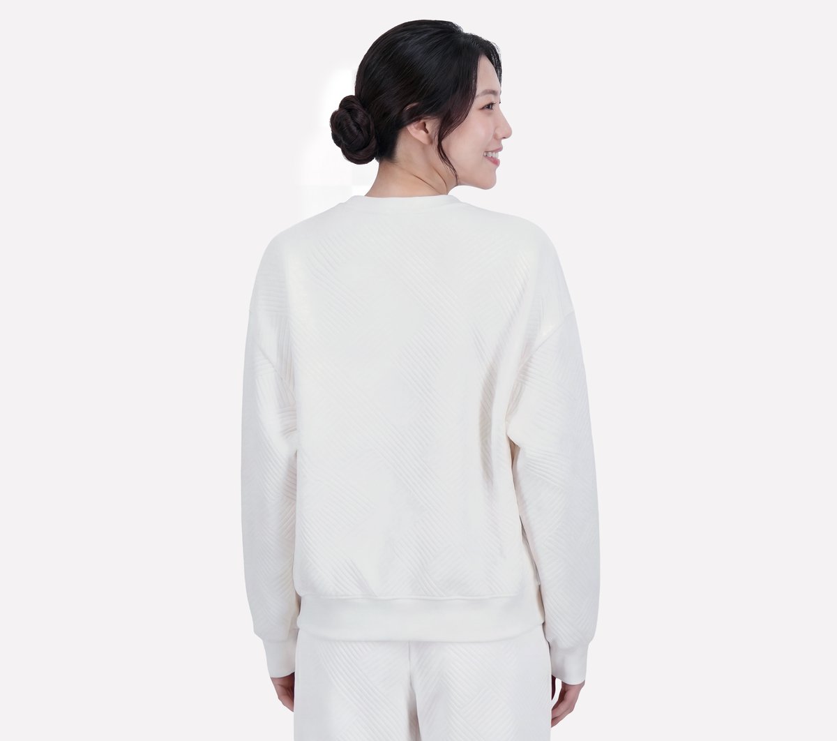 Skechers on sale | Downtown Cozy Fit Long Sleeve Crew