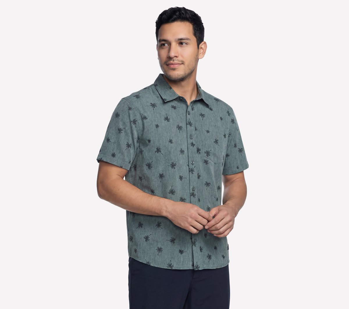 Skechers on sale | The GO WALK Air Printed Short Sleeve Shirt