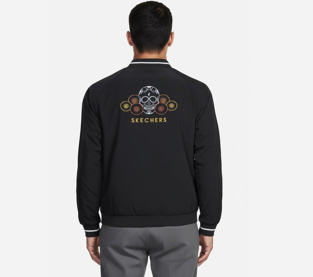 Skechers discount | Dia de Muertos Bomber Jacket