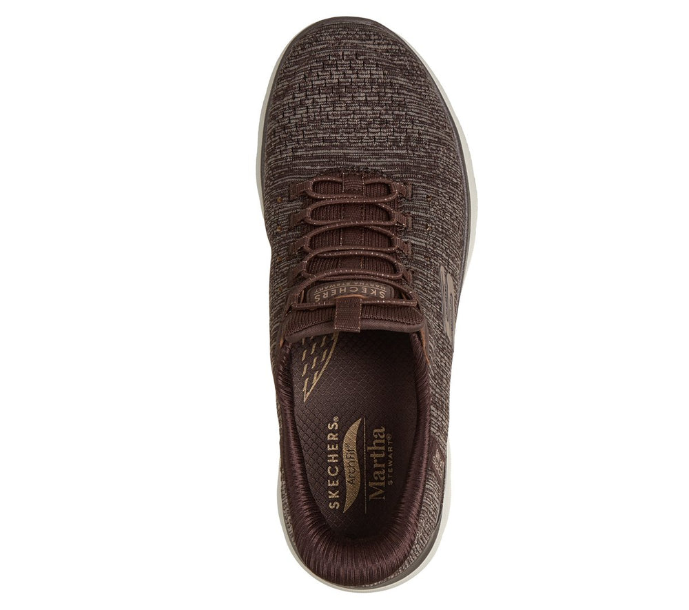 Skechers on sale | Martha Stewart Slip-ins: Arch Fit Summits - Soft Shimmer