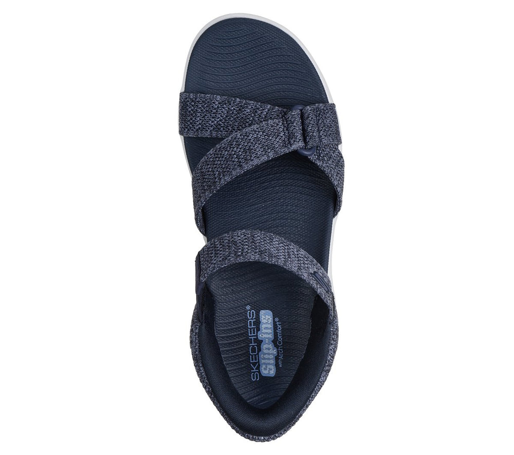 Skechers on sale | Slip-ins: GO WALK Massage Fit Sandal - Heather