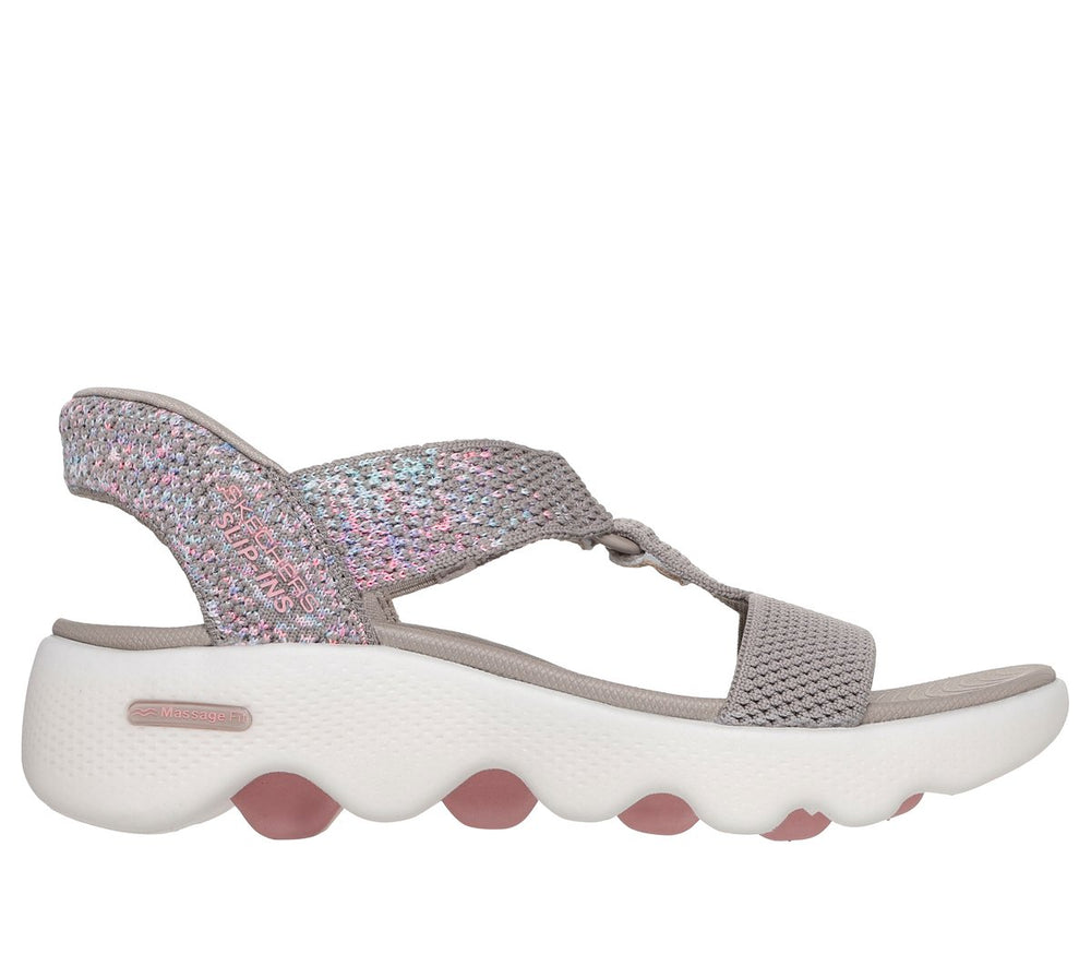 Skechers discount | Slip-ins: GO WALK Massage Fit Sandal - Confetti Sky