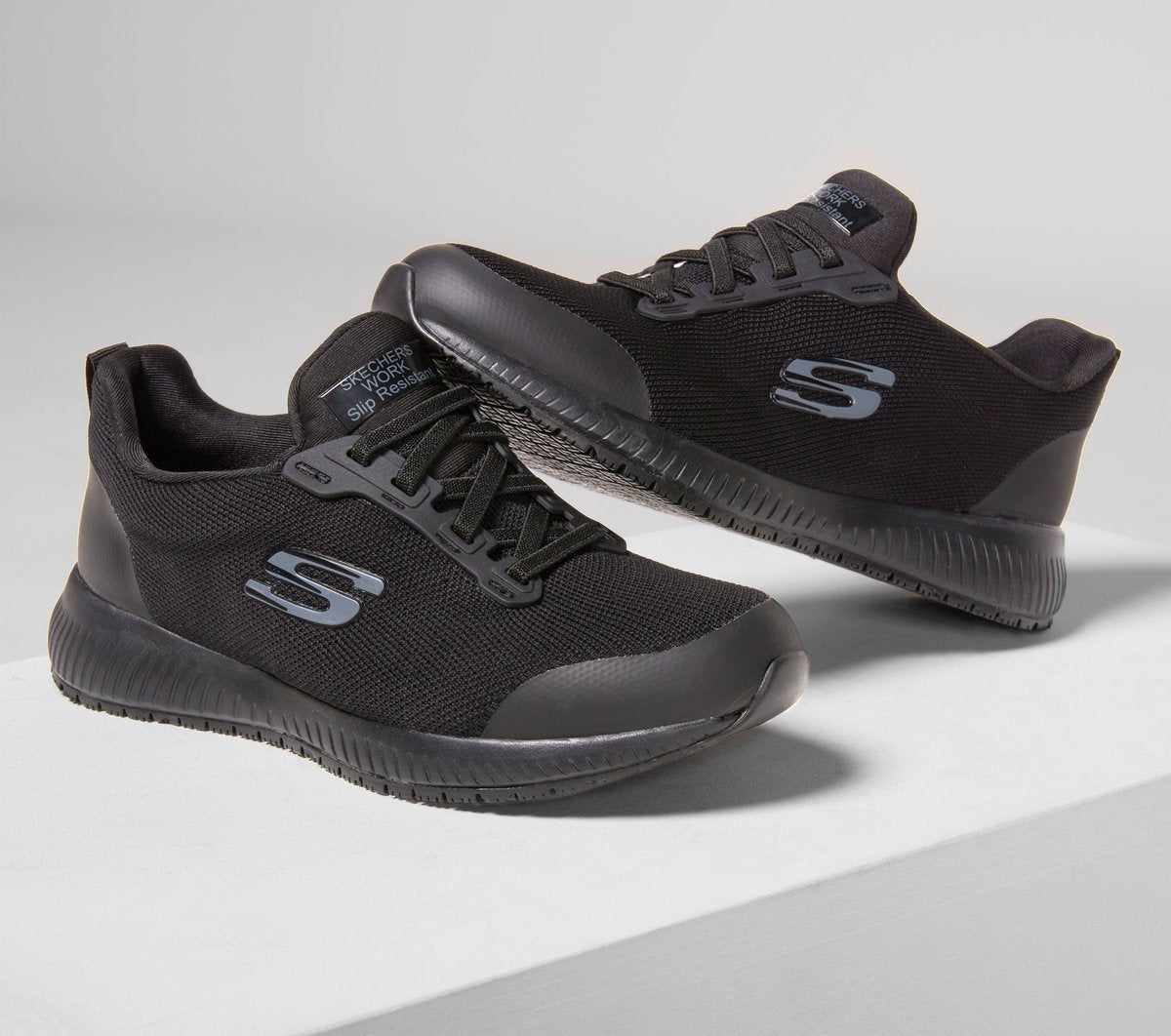 Skechers sale | Work Slip-Resistant Relaxed Fit: Squad