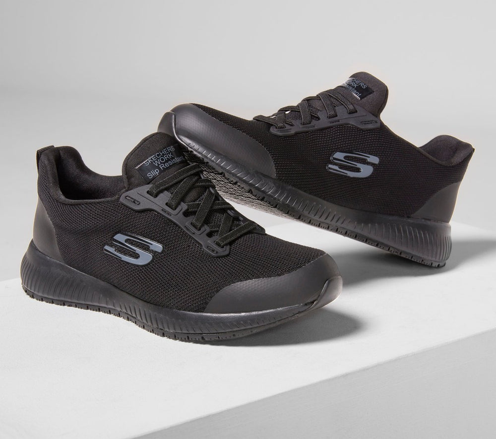 Skechers sale | Work Slip-Resistant Relaxed Fit: Squad