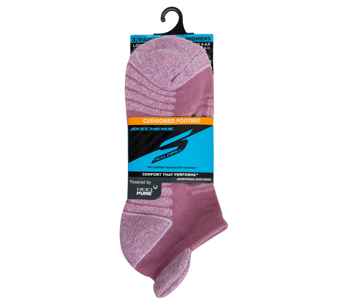 Skechers US | 3 Pack Women's Performance Pickleball Socks