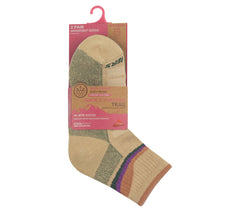 Skechers USA | 2 Pack Women's Trail Quarter Socks
