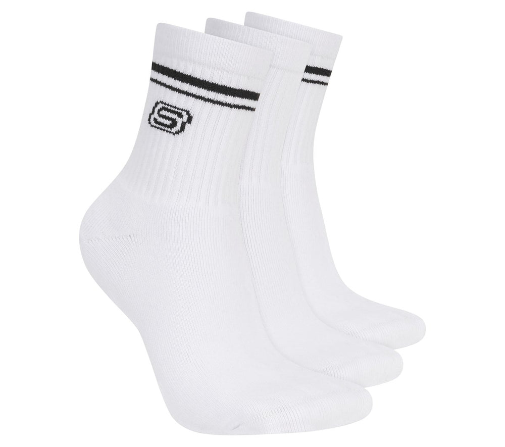 Skechers US | 3 Pack Women's Low Crew Varsity Socks