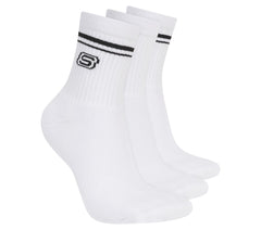 Skechers US | 3 Pack Women's Low Crew Varsity Socks