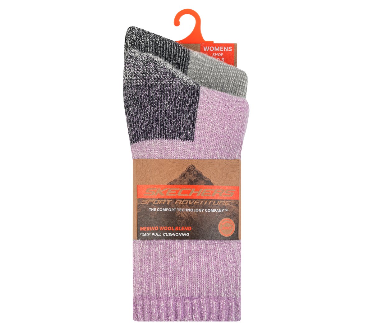 Skechers near me | 2 Pack Women's Crew Wool Socks