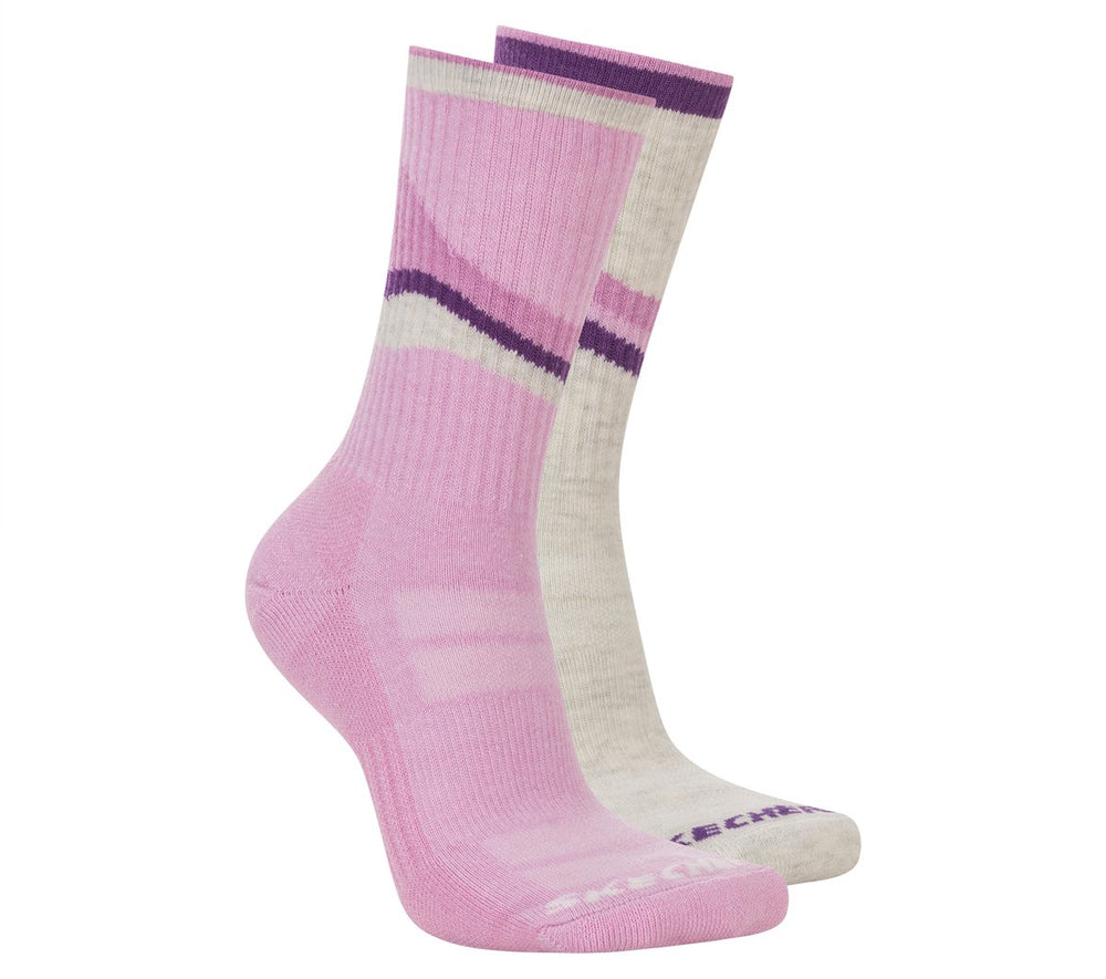 Skechers on sale | 2 Pack Women's Crew Trail Socks