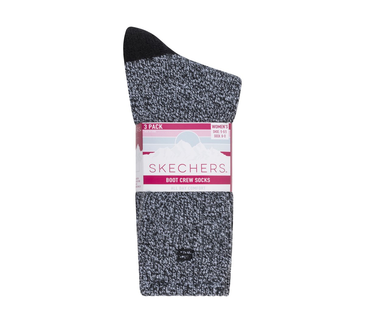 Skechers discount | Super Soft Boot Crew Socks - 3 Pack