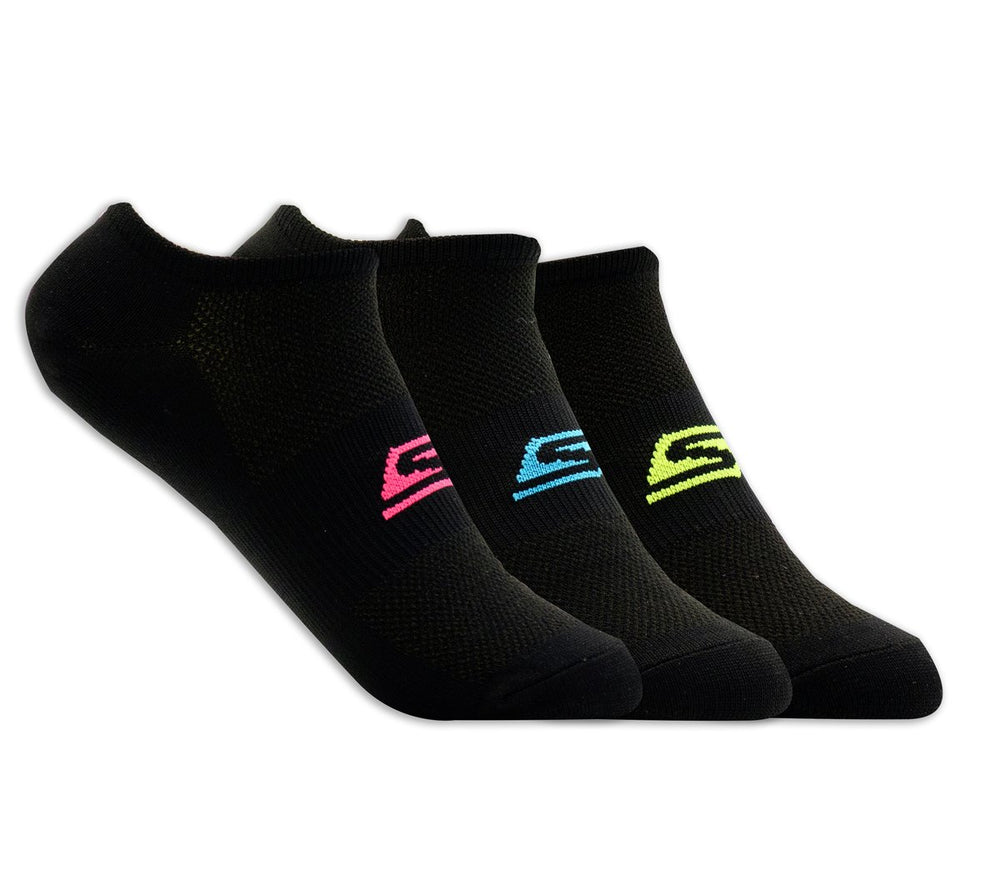 Skechers US | 3 Pack No Show Stretch Socks