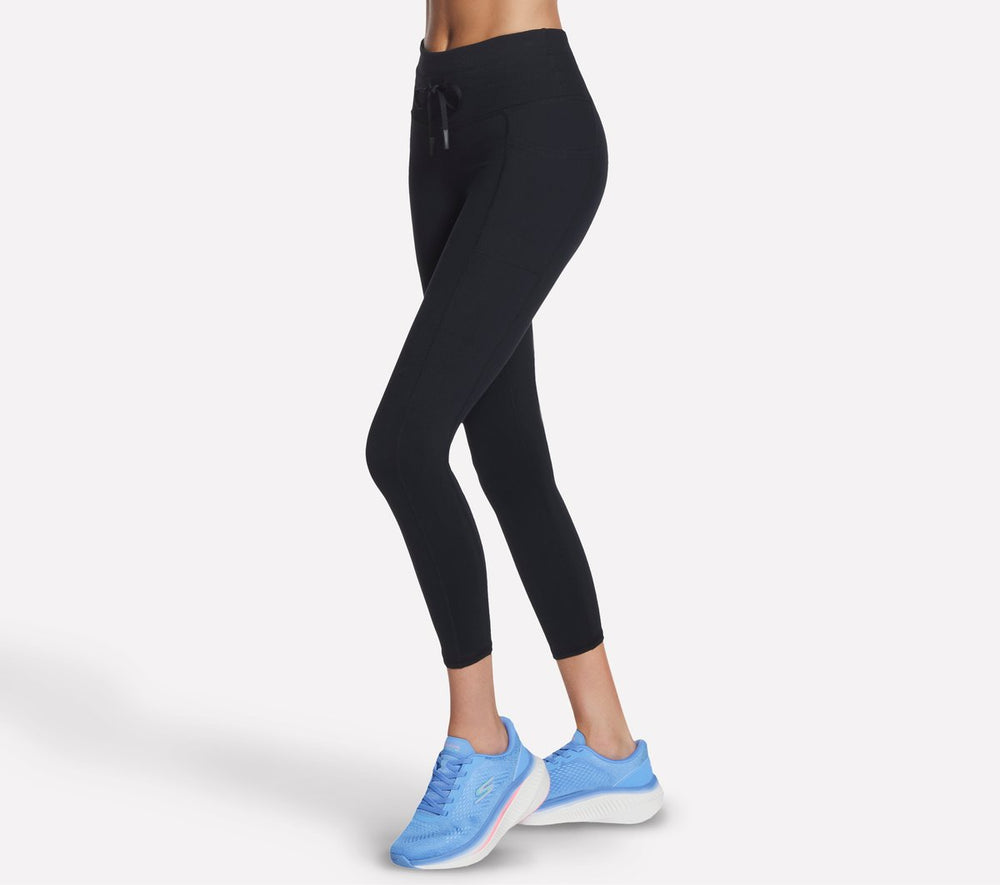 Skechers USA | GO WALK Rib Mix High Waisted 7/8 Legging