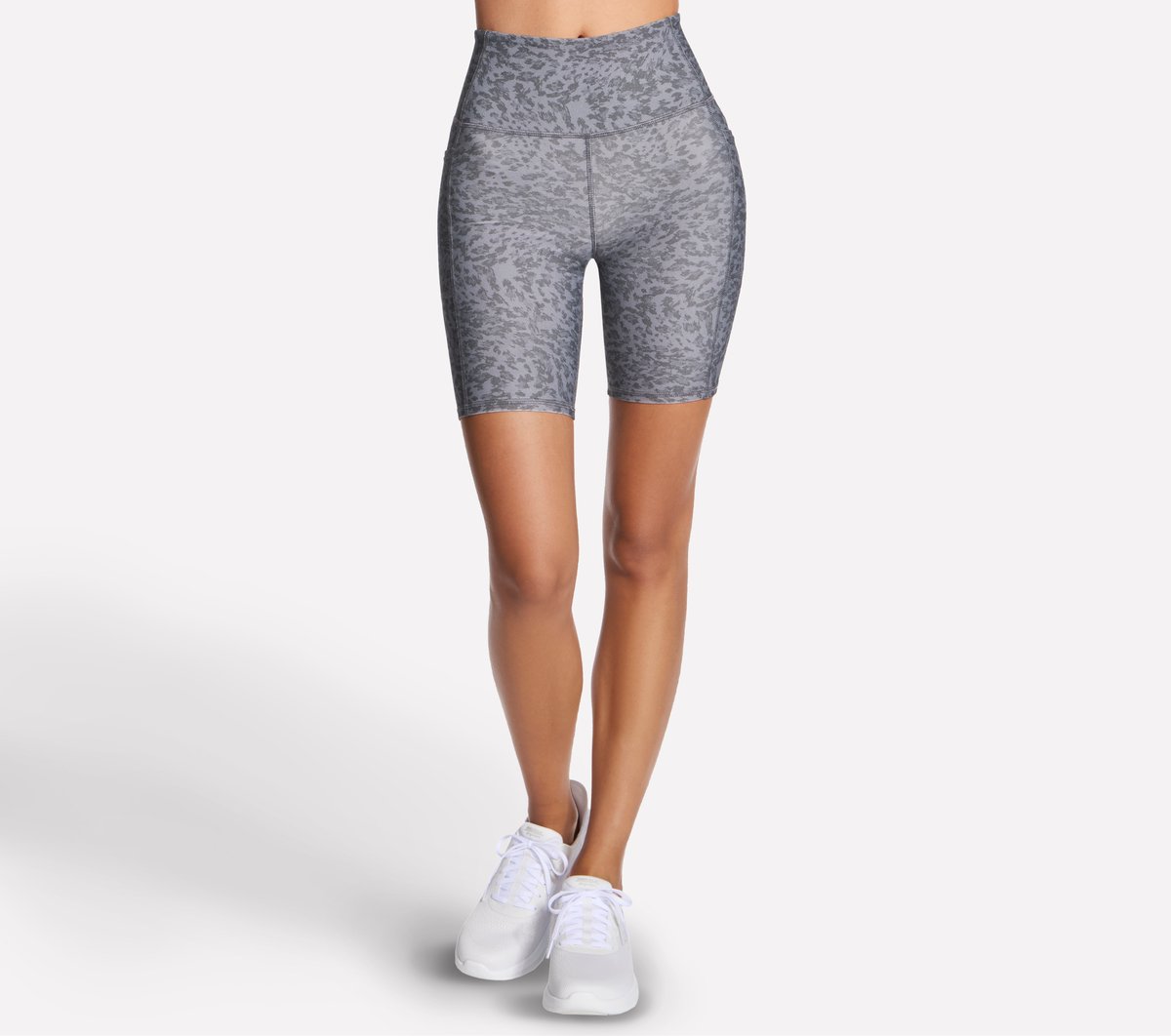Skechers sale | GO FLEX Printed High Waisted 8 Inch Bike Short
