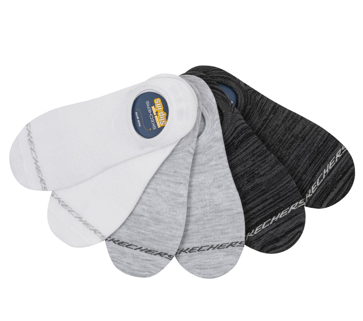 Skechers on sale | 6 Pack Men's Sneaker Liner Socks