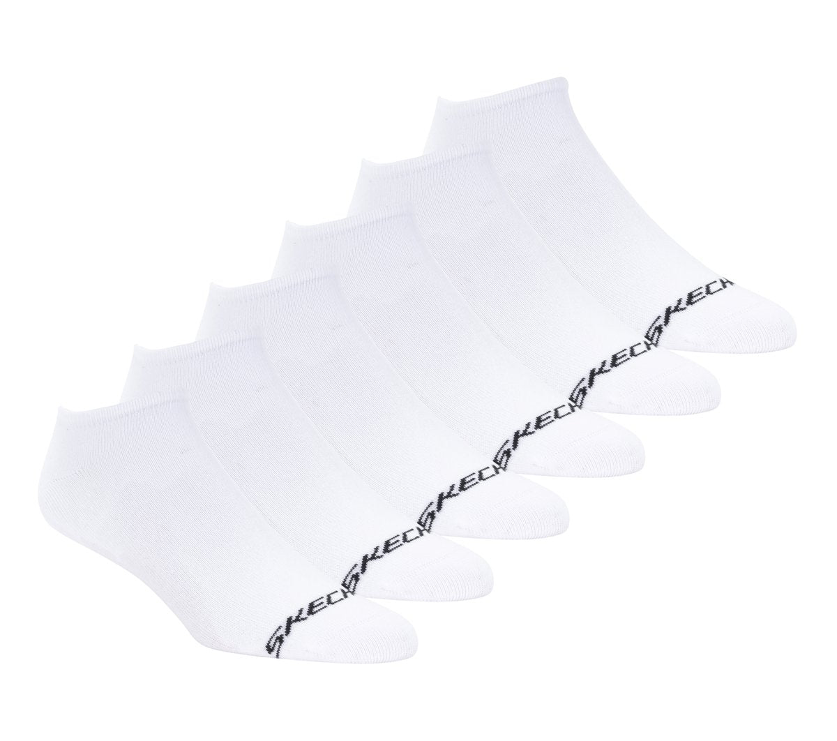 Skechers US | 6 Pack Men's Cotton No Show Socks