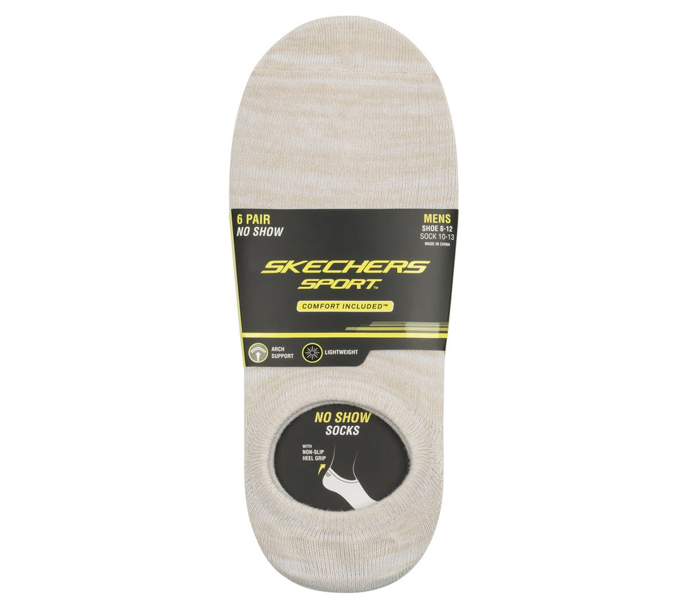Skechers sale | 6 Pack Men's Sneaker Liner Socks