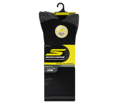Skechers on sale | 3 Pack Men's Reflective Performance Crew Socks