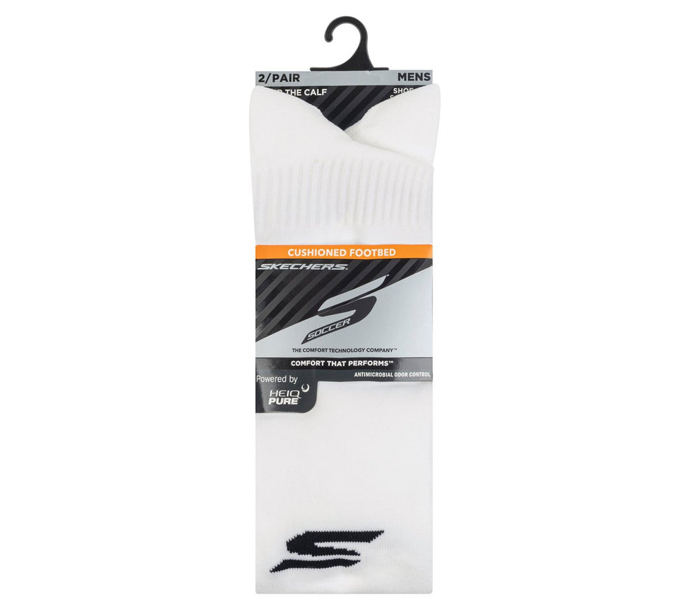 Skechers near me | 2 Pack Men's Performance Soccer Over The Knee Socks