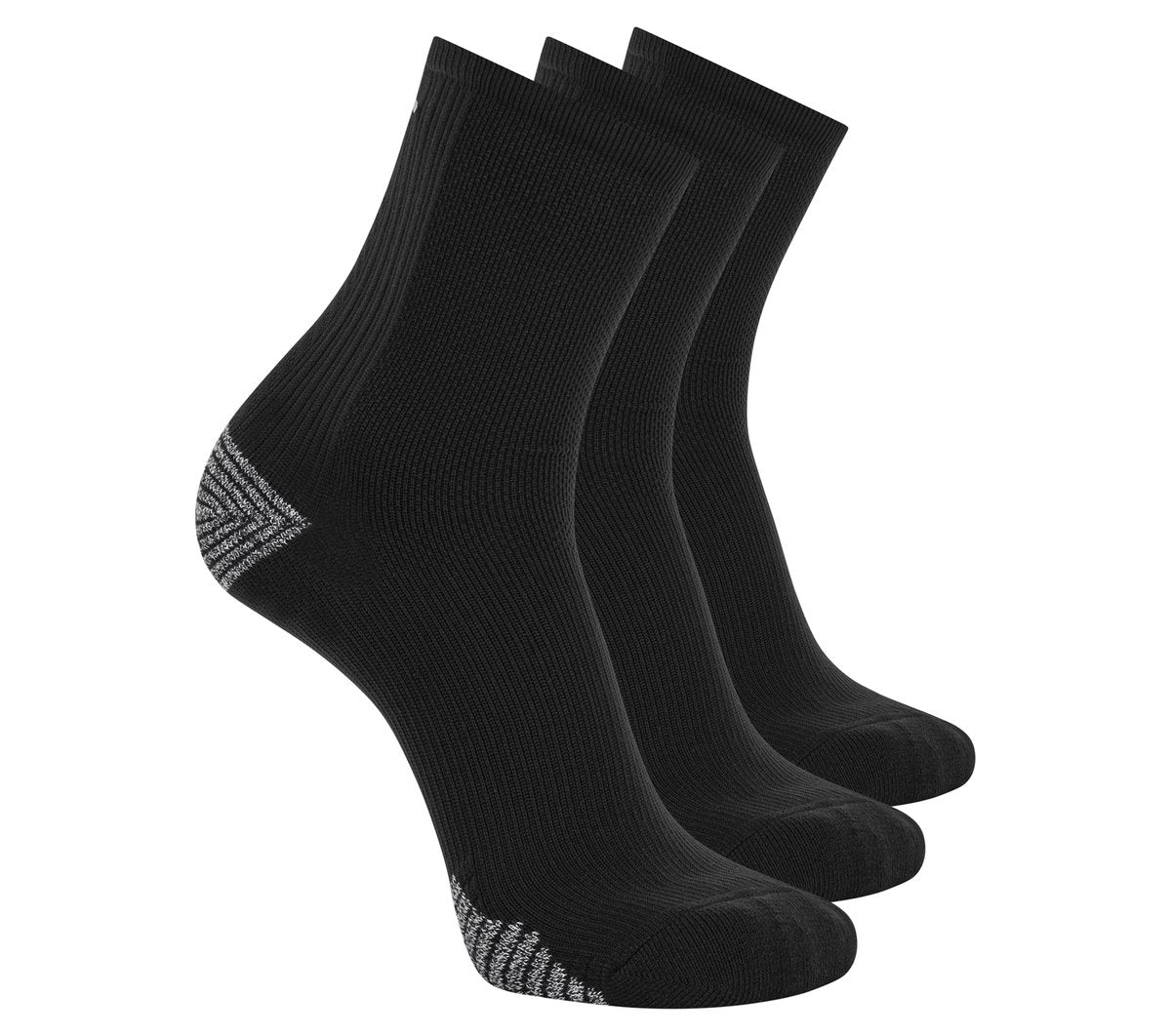 Skechers online | 3 Pack Men's Performance Running High Quarter Socks